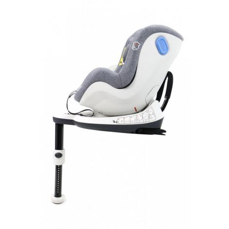 Scaun Auto Asalvo Virafix, 0-18 Kg, Cu Picior Si Rotire 360 Grade - poza 3