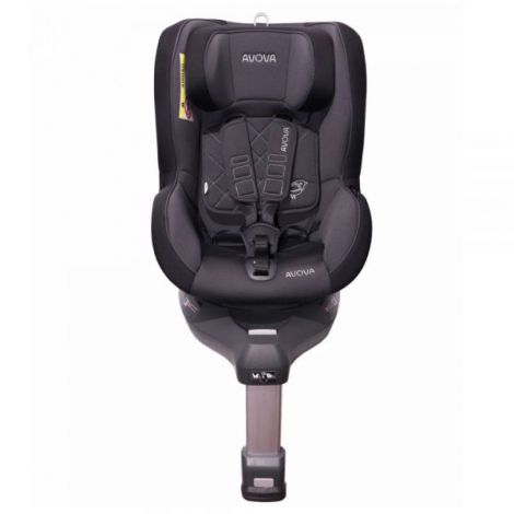 Scaun auto Avova Sperber-Fix i-Size Grey Black - poza 1