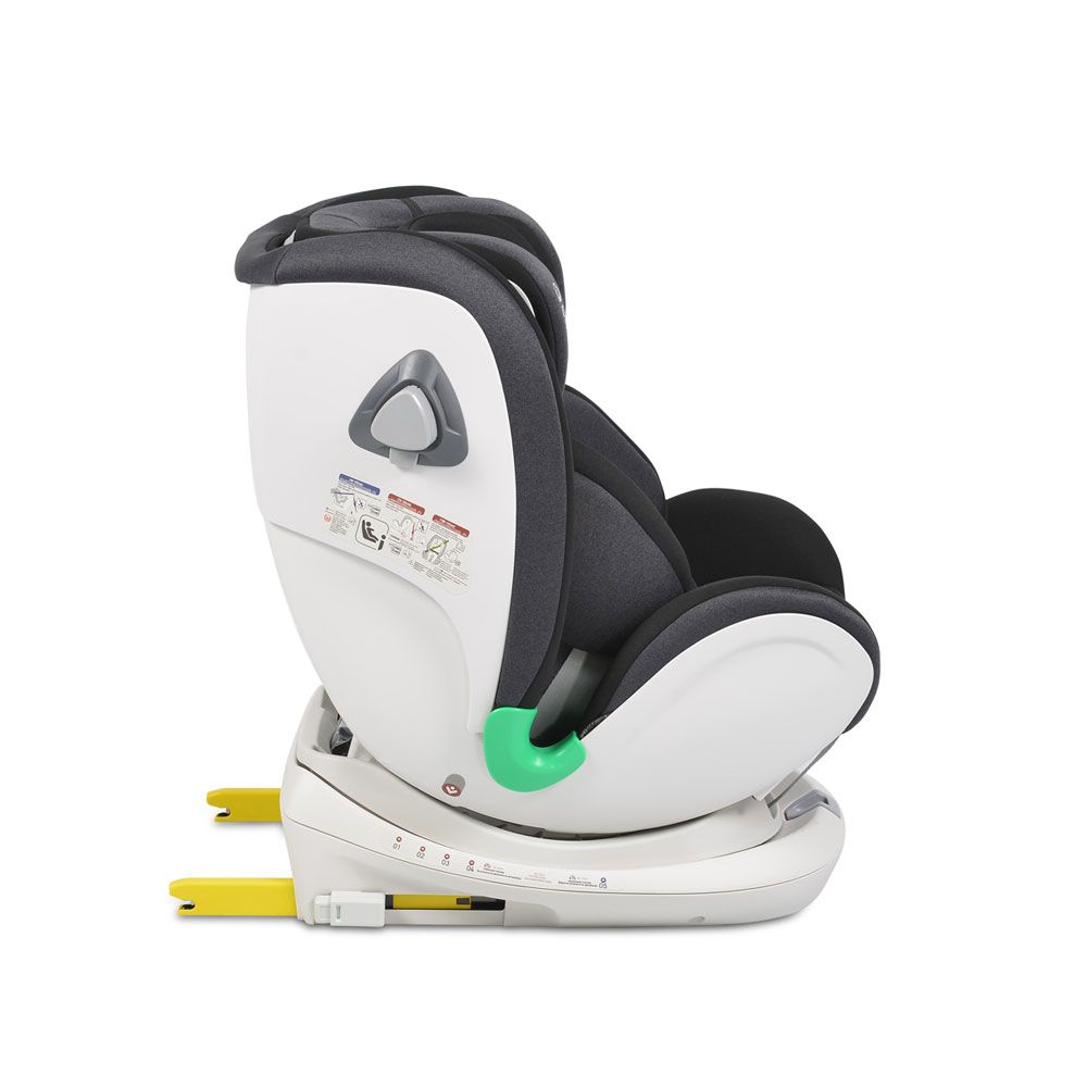 Scaun auto Cangaroo I-size General cu isofix 360 Black 0-36 KG - poza 5