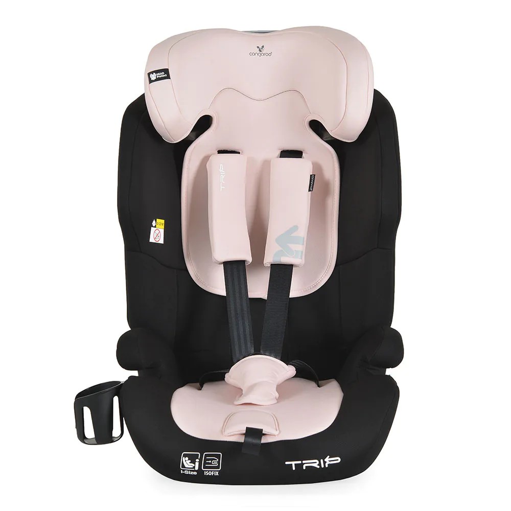 Scaun auto Cangaroo Trip I-Size (76-150 cm) 2026 Baby Pink - poza 3