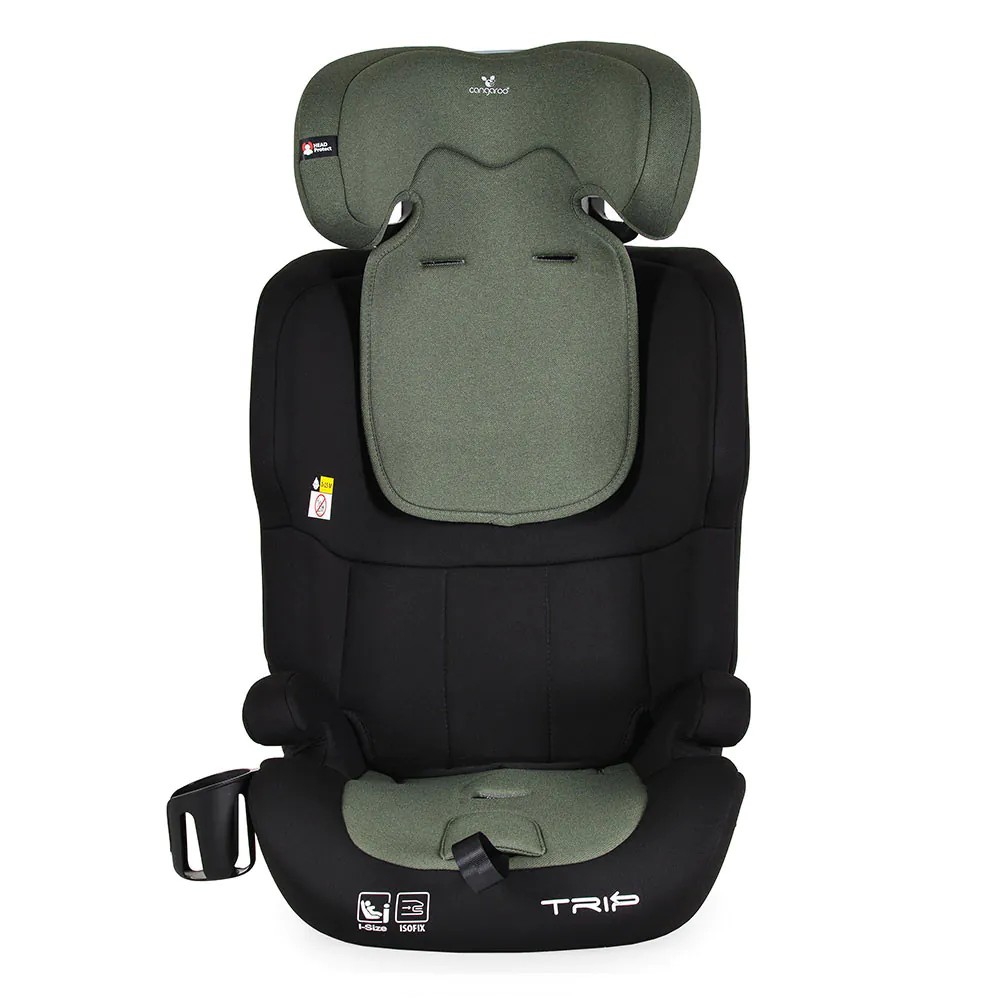 Scaun auto Cangaroo Trip I-Size (76-150 cm) 2026 Hunter Green - poza 4