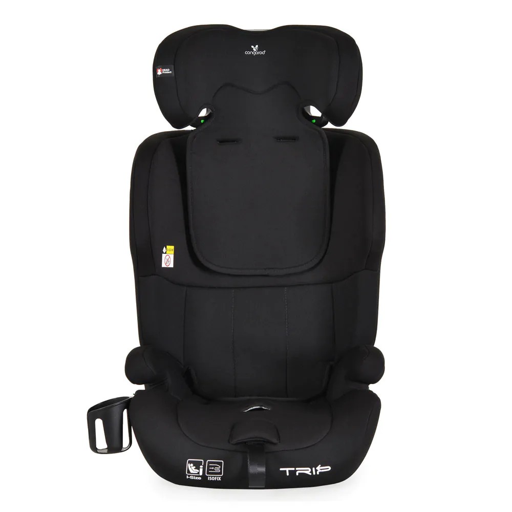 Scaun auto Cangaroo Trip I-Size (76-150 cm) 2026 Midnight Black - poza 4