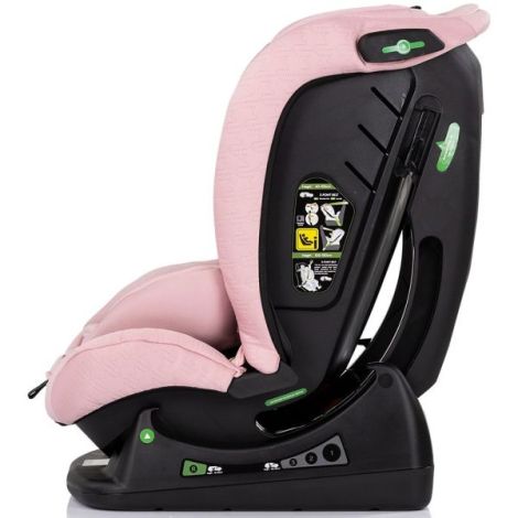 Scaun auto Chipolino Aviato I-Size 40-150 cm pink marshmallow - poza 4