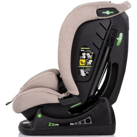 Scaun auto Chipolino Aviato I-Size 40-150 cm tiramisu - poza 4