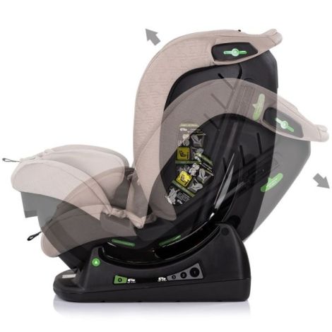 Scaun auto Chipolino Aviato I-Size 40-150 cm tiramisu - poza 5