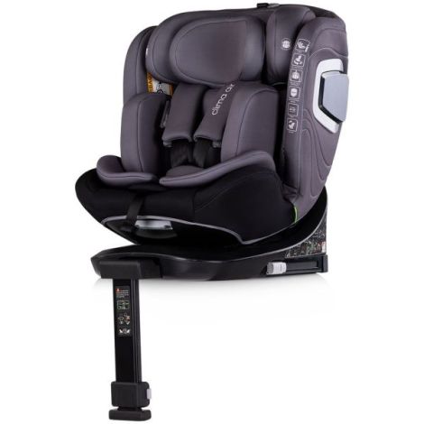 Scaun auto Chipolino Clima Air I-Size 40-150 cm cu sistem Isofix si sezut rotativ anthracite - poza 1