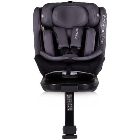 Scaun auto Chipolino Clima Air I-Size 40-150 cm cu sistem Isofix si sezut rotativ anthracite - poza 2