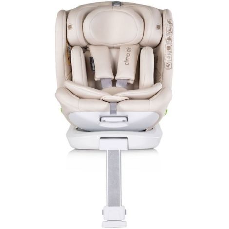 Scaun auto Chipolino Clima Air I-Size 40-150 cm cu sistem Isofix si sezut rotativ biscotta - poza 2