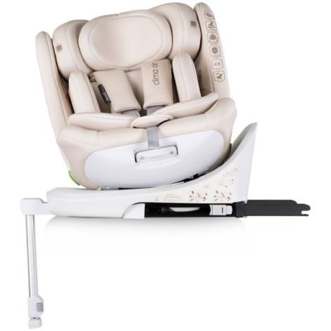 Scaun auto Chipolino Clima Air I-Size 40-150 cm cu sistem Isofix si sezut rotativ biscotta - poza 5
