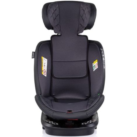 Scaun auto Chipolino Hypnotic I-Size 40-150 cm cu sistem Isofix si sezut rotativ anthracite - poza 3