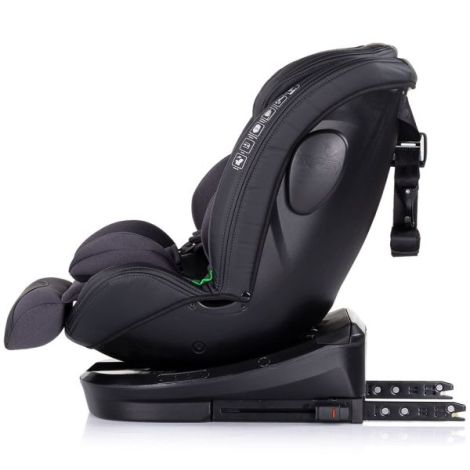 Scaun auto Chipolino Hypnotic I-Size 40-150 cm cu sistem Isofix si sezut rotativ anthracite - poza 4