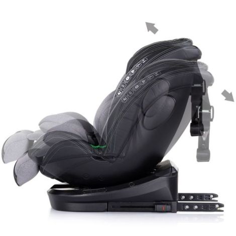 Scaun auto Chipolino Hypnotic I-Size 40-150 cm cu sistem Isofix si sezut rotativ cloud - poza 5