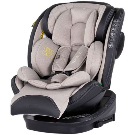 Scaun auto Chipolino Hypnotic I-Size 40-150 cm cu sistem Isofix si sezut rotativ tiramisu - poza 1