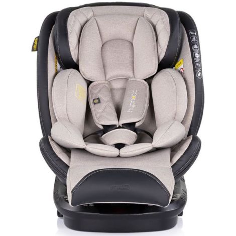 Scaun auto Chipolino Hypnotic I-Size 40-150 cm cu sistem Isofix si sezut rotativ tiramisu - poza 2