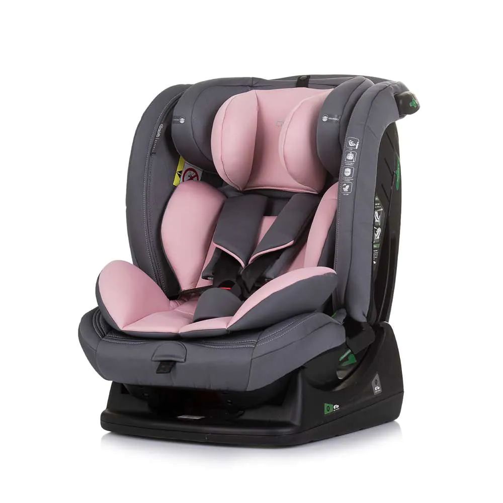 Scaun auto Chipolino I Size Aviato 40-150 cm 2024 Grey Flamingo - poza 1