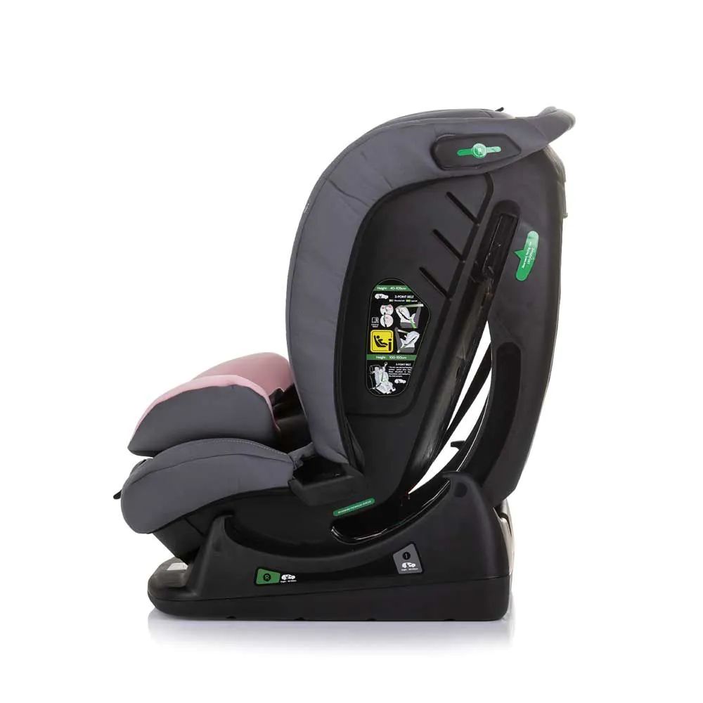 Scaun auto Chipolino I Size Aviato 40-150 cm 2024 Grey Flamingo - poza 3