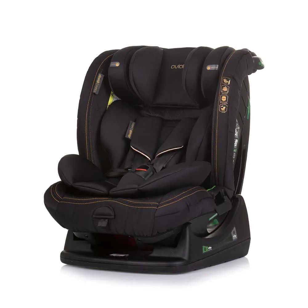 Scaun auto Chipolino I Size Aviato 40-150 cm 2024 Obsidian - poza 1