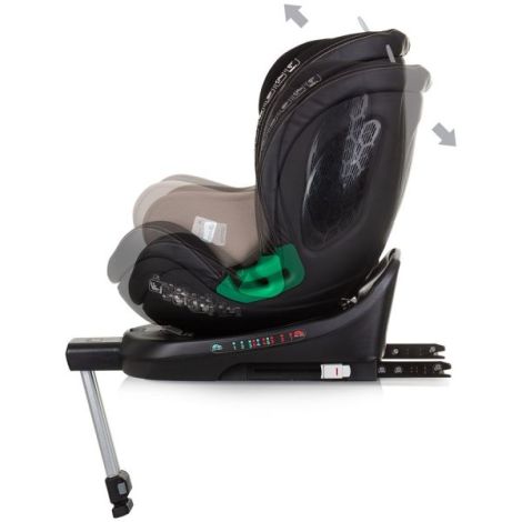 Scaun auto Chipolino Maximus I-Size 40-150 cm macadamia cu sistem Isofix - poza 5