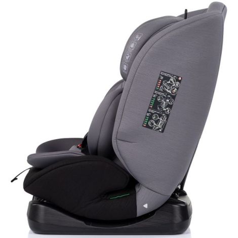 Scaun auto Chipolino Mondial I-Size 40-150 cm charcoal - poza 3