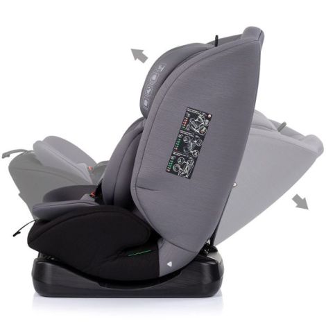 Scaun auto Chipolino Mondial I-Size 40-150 cm charcoal - poza 4