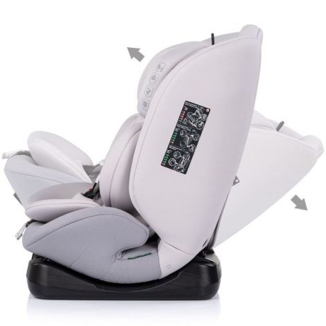 Scaun auto Chipolino Mondial I-Size 40-150 cm platinum - poza 4