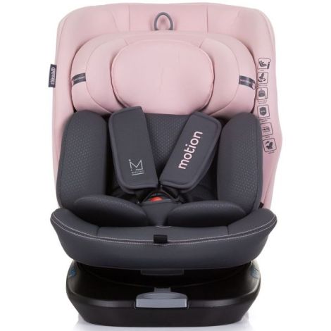 Scaun auto Chipolino Motion I-Size 40-150 cm flamingo cu sistem Isofix - poza 2