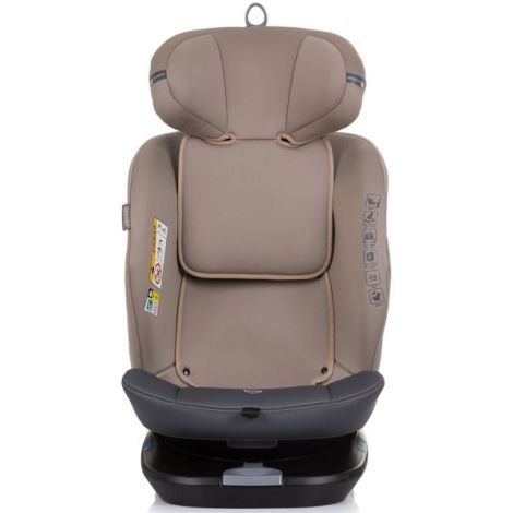 Scaun auto Chipolino Motion I-Size 40-150 cm macadamia cu sistem Isofix - poza 3