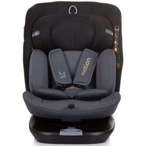 Scaun auto Chipolino Motion I-Size 40-150 cm obsidian cu sistem Isofix - poza 2