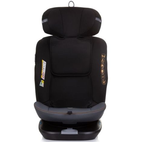 Scaun auto Chipolino Motion I-Size 40-150 cm obsidian cu sistem Isofix - poza 3