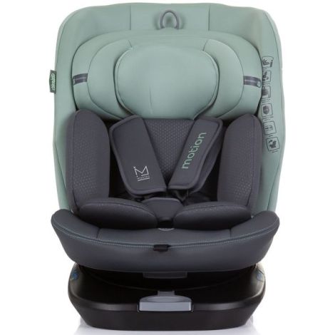 Scaun auto Chipolino Motion I-Size 40-150 cm pastel green cu sistem Isofix - poza 2