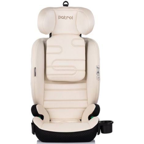 Scaun auto Chipolino Patrol I-Size 100-150 cm cu sistem Isofix cashmere - poza 2