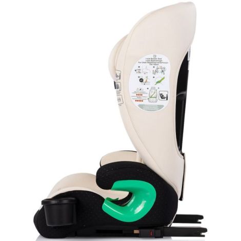 Scaun auto Chipolino Patrol I-Size 100-150 cm cu sistem Isofix cashmere - poza 3