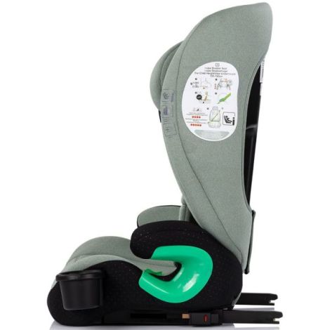 Scaun auto Chipolino Patrol I-Size 100-150 cm cu sistem Isofix matcha - poza 3
