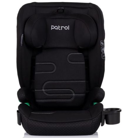 Scaun auto Chipolino Patrol I-Size 100-150 cm cu sistem Isofix noir - poza 1