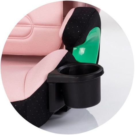 Scaun auto Chipolino Patrol I-Size 100-150 cm cu sistem Isofix powder pink - poza 4