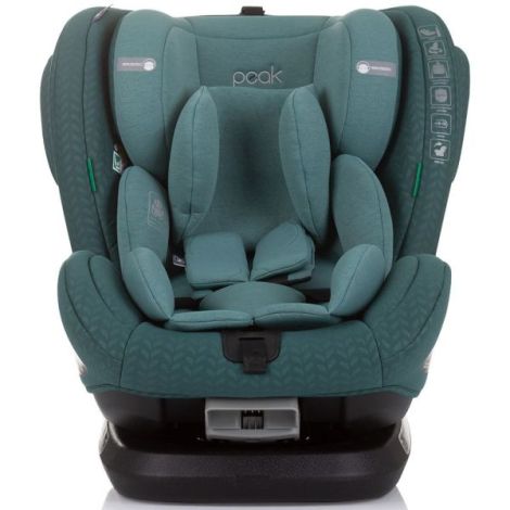 Scaun auto Chipolino Peak I-Size 40-150 cm pastel green cu sistem Isofix - poza 2