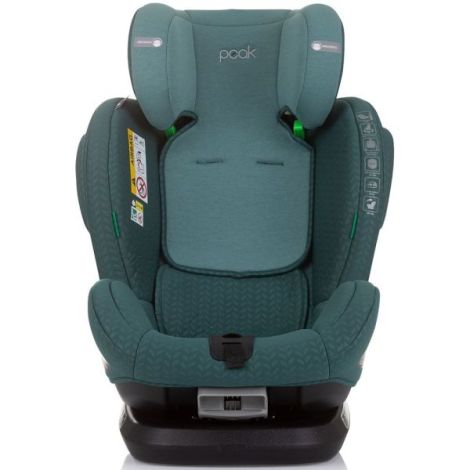 Scaun auto Chipolino Peak I-Size 40-150 cm pastel green cu sistem Isofix - poza 3