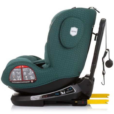 Scaun auto Chipolino Peak I-Size 40-150 cm pastel green cu sistem Isofix - poza 4