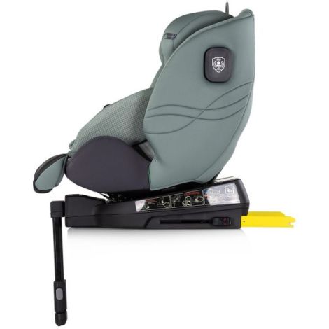 Scaun auto Chipolino Premium I-Size 40-150 cm cu sistem Isofix basil - poza 4