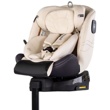 Scaun auto Chipolino Premium I-Size 40-150 cm cu sistem Isofix biscotta - poza 1