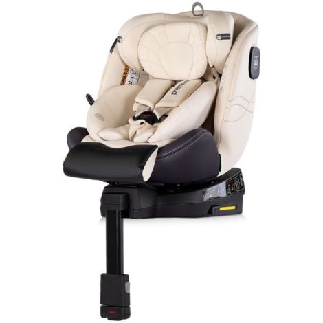 Scaun auto Chipolino Premium I-Size 40-150 cm cu sistem Isofix biscotta - poza 2