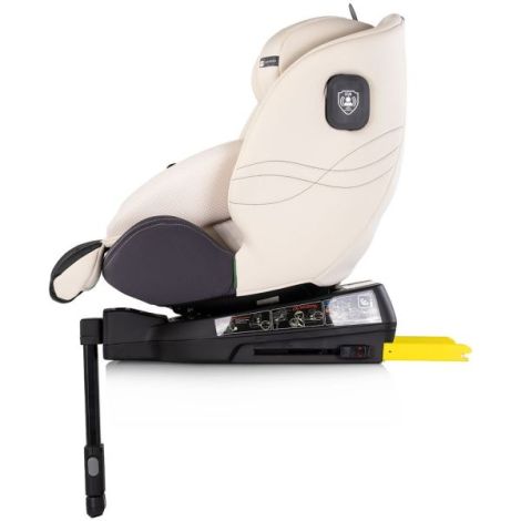 Scaun auto Chipolino Premium I-Size 40-150 cm cu sistem Isofix biscotta - poza 4