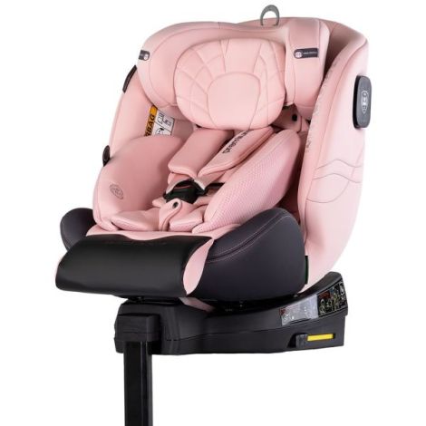 Scaun auto Chipolino Premium I-Size 40-150 cm cu sistem Isofix pink marshmallow - poza 1