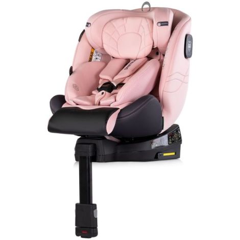 Scaun auto Chipolino Premium I-Size 40-150 cm cu sistem Isofix pink marshmallow - poza 2