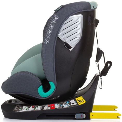 Scaun auto Chipolino Supreme I-Size 40-150 cm cu sistem Isofix pastel green - poza 4