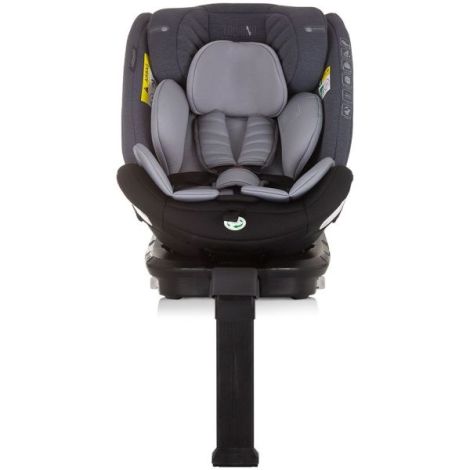 Scaun auto Chipolino Tourino I-Size 40-150 cm grey mix cu sistem Isofix - poza 3