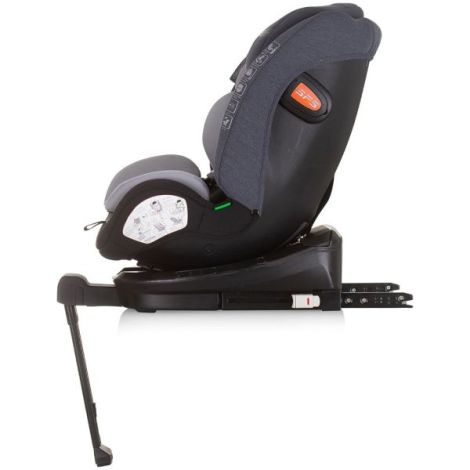 Scaun auto Chipolino Tourino I-Size 40-150 cm grey mix cu sistem Isofix - poza 4