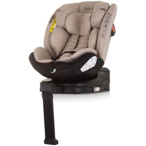 Scaun auto Chipolino Tourino I-Size 40-150 cm macadamia cu sistem Isofix - poza 2