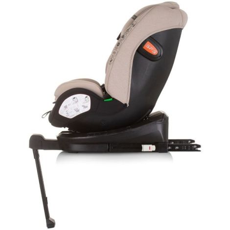 Scaun auto Chipolino Tourino I-Size 40-150 cm macadamia cu sistem Isofix - poza 4