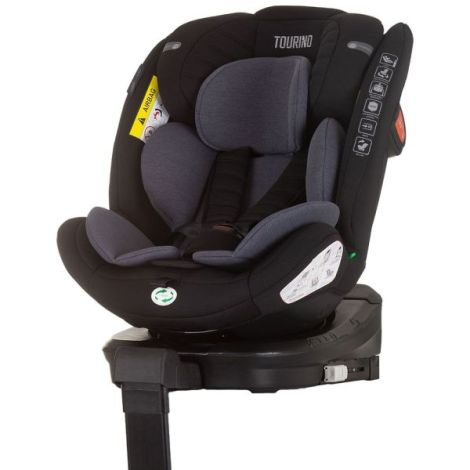 Scaun auto Chipolino Tourino I-Size 40-150 cm obsidian cu sistem Isofix - poza 1